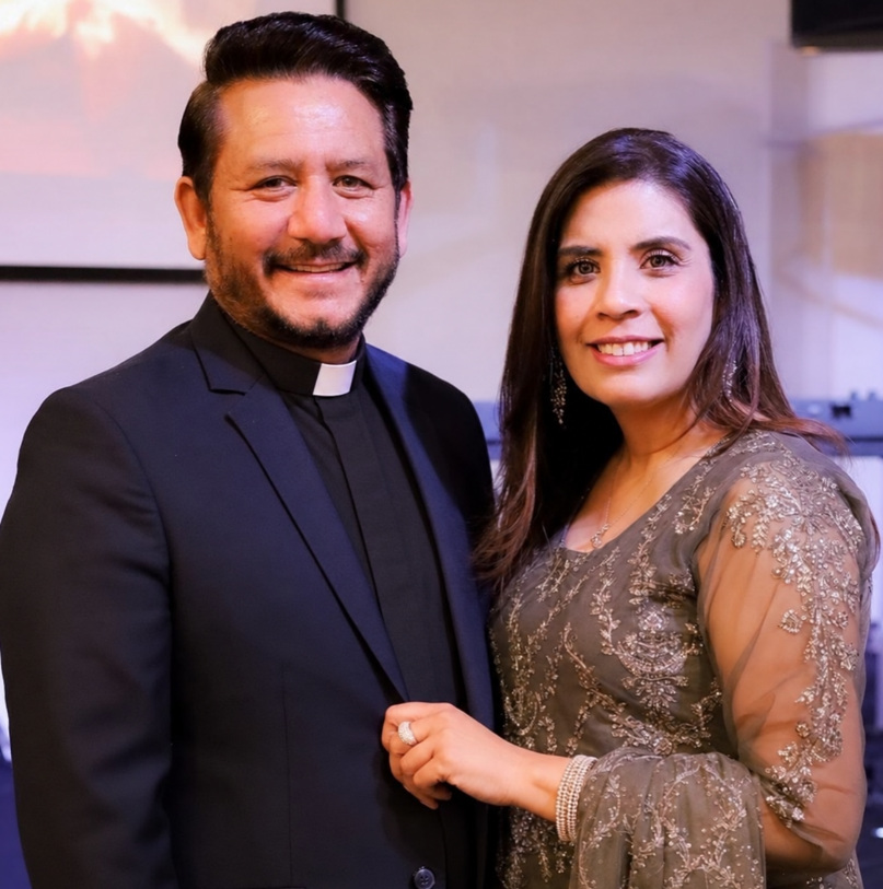 Apostle Dr. Jamil Nasir and Rose Mary together