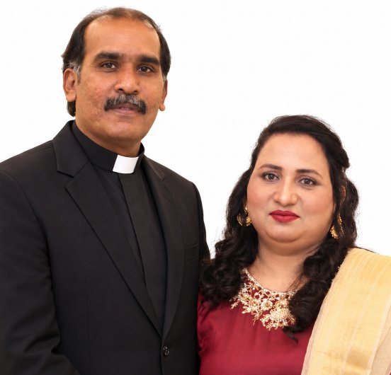Original photograph of Pastor Gulfam Shahbaz & Erim Gulfam