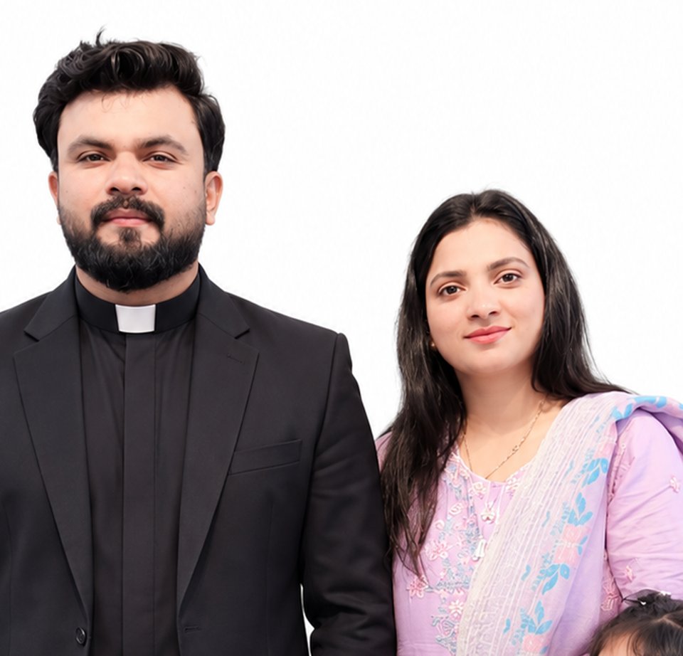 Original photograph of Ps Farhan Arif Mrs Sonia Farhan